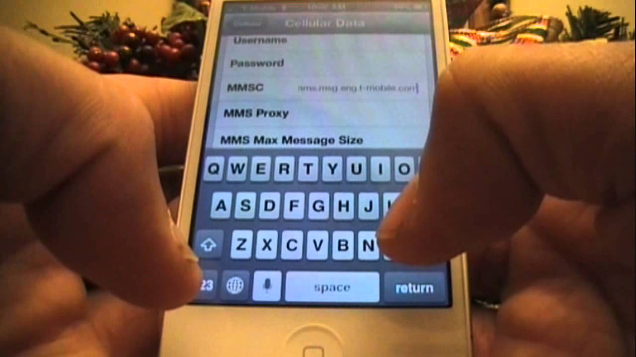 T-MOBILE APN SETTINGS FOR YOUR UNLOCKED IPHONE 5 / 4S / 4 / 3GS IOS 6.0 -  6.0.1