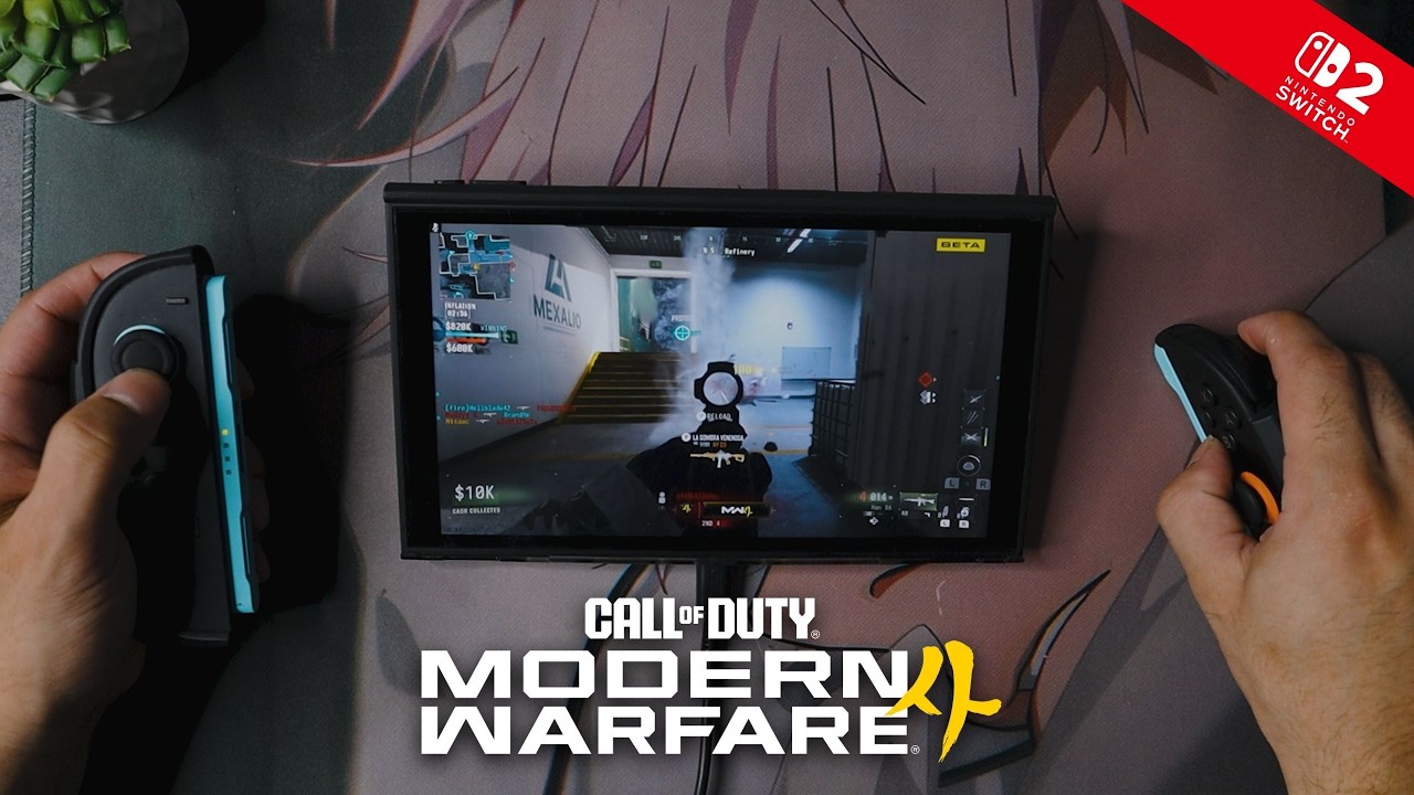 Вот НАСТОЯЩИЙ опыт игры в Modern Warfare 4 на Switch 2! (вид в портативном режиме, режим мыши И Д...