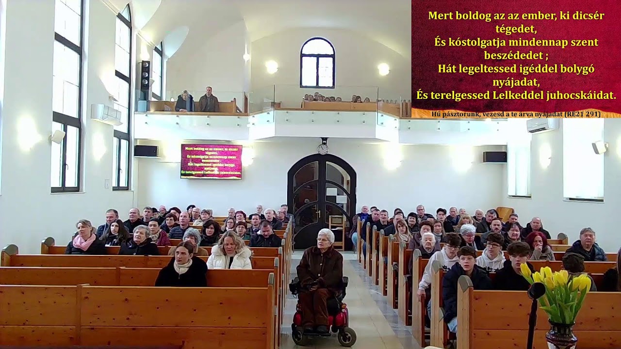 2026. február 15. Istentisztelet