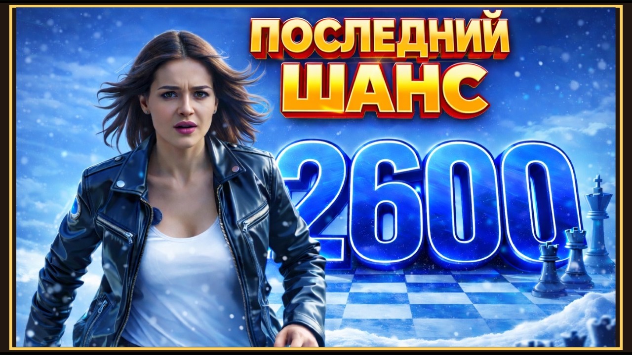 ❄️2 600 до конца зимы. Или нет? www.lichess.org