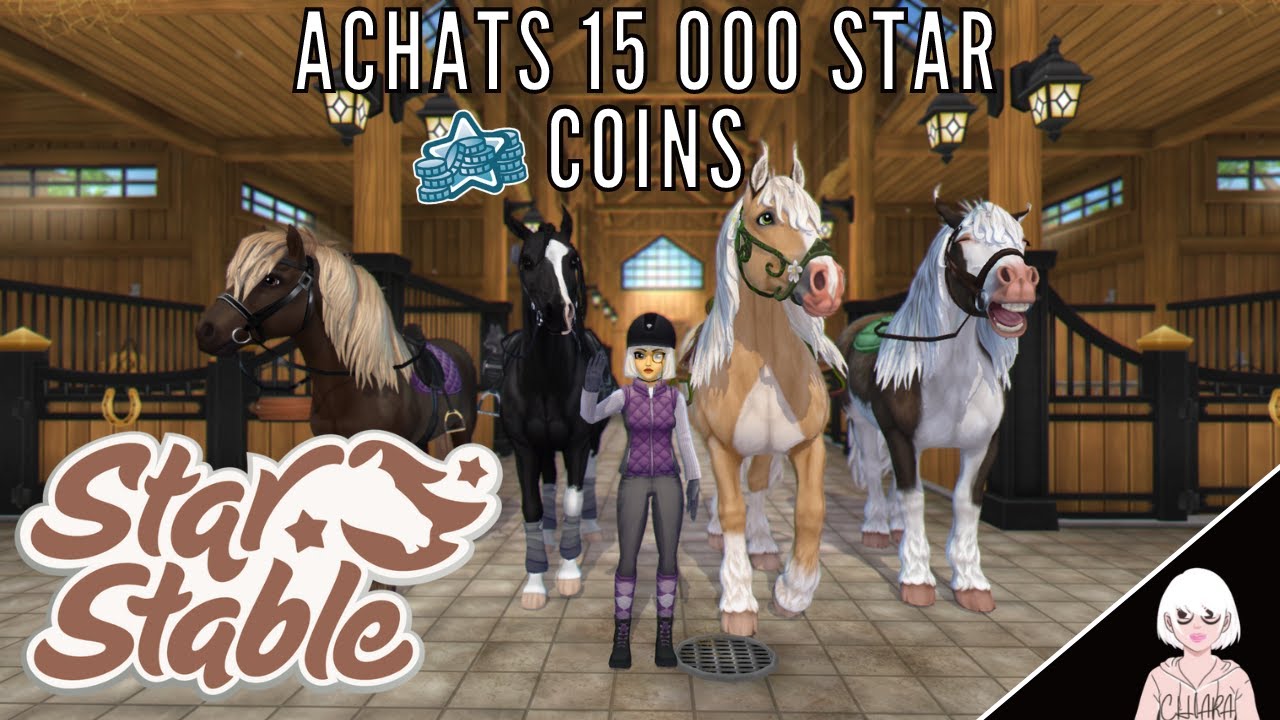 15 000 sc💰: Achats de chevaux et d'équipements 🐴 -Starstable Online