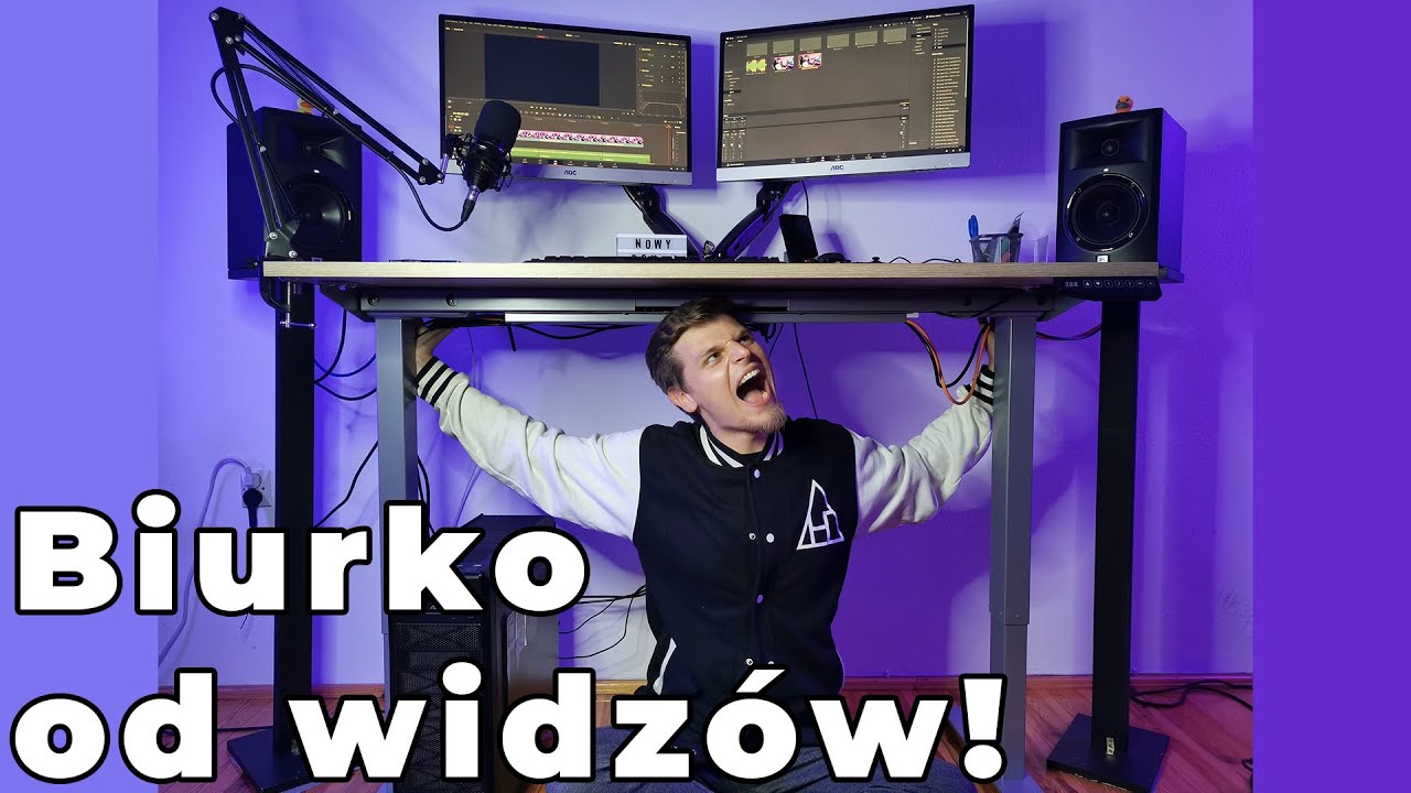Montaż i opinia o moim biurku podnoszonym elektrycznie