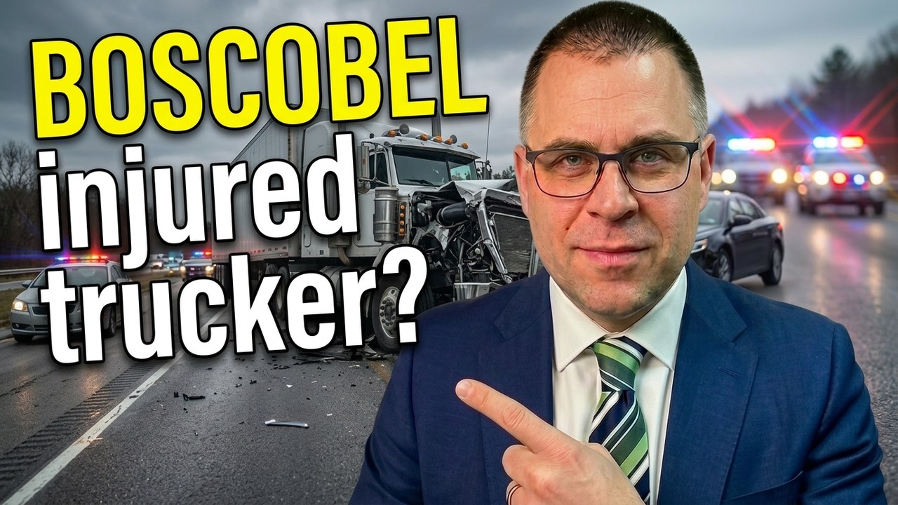 Injured in a Boscobel Truck Accident? Here's what you need to know.