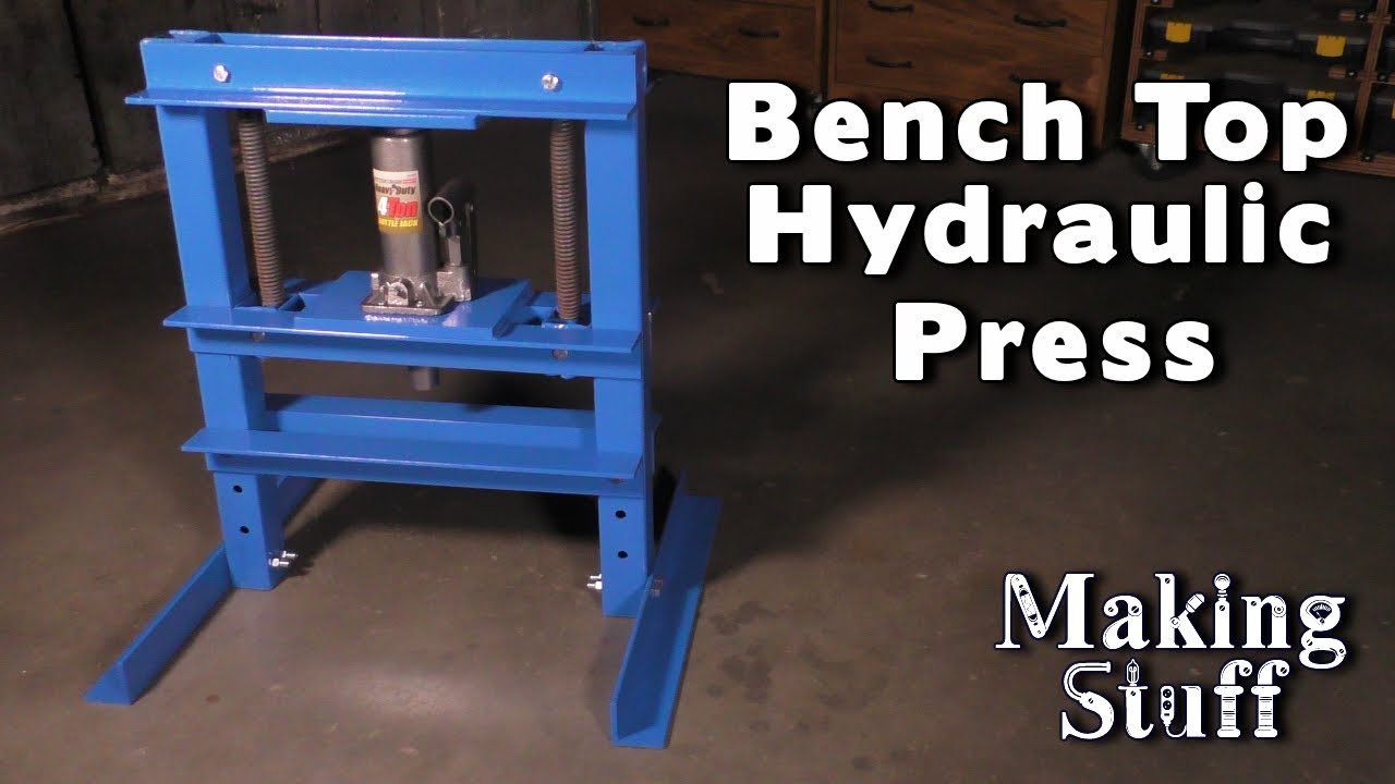DIY Bench Top Hydraulic Press