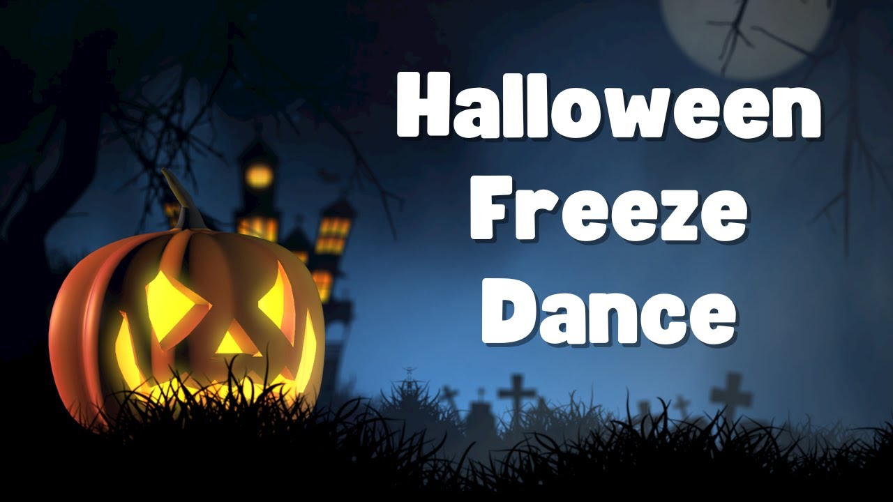 Halloween Freeze Dance | Dance Along | Movement Break | Halloween Activities