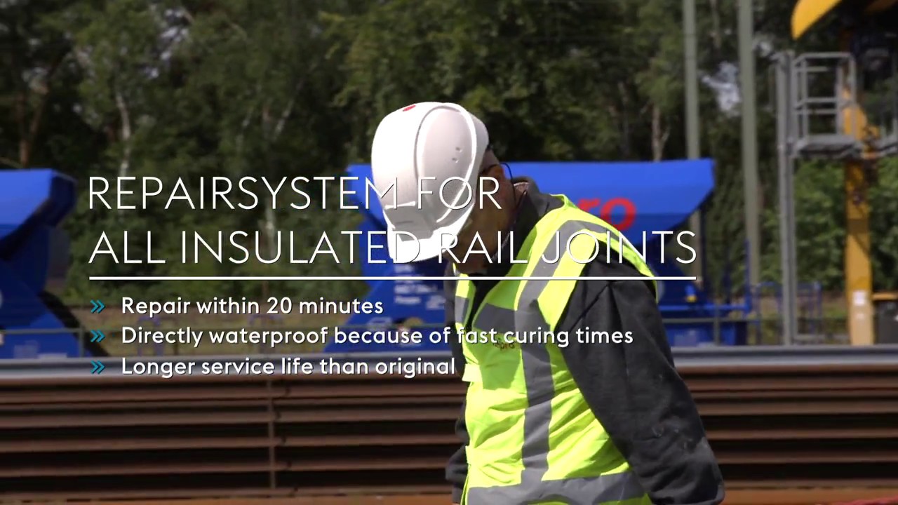 Repair system insulated rail joints (English - English subtitles version)
