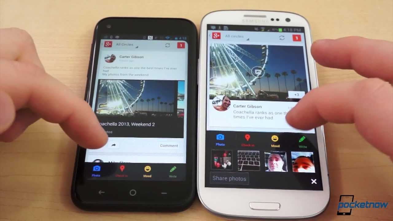 HTC First vs Galaxy S III | Pocketnow
