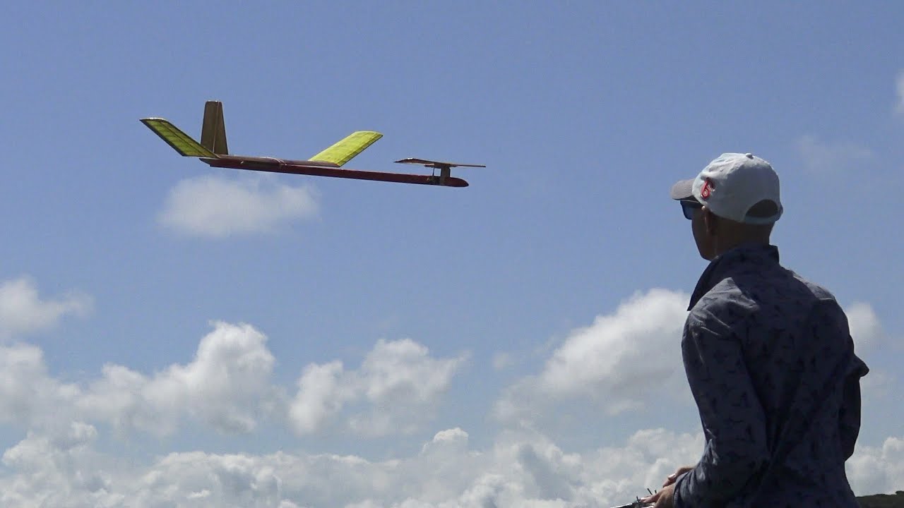 Lightweight Canard slope soaring.