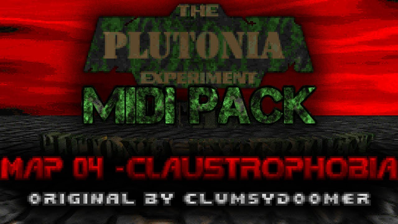 MAP04 - Claustrophobia 16 Bit Sega Genesis Cover (Plutonia MIDI Pack)
