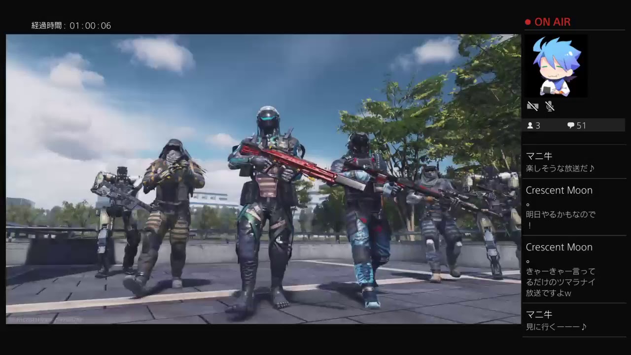 TAKABON-BONがPS4からブロードキャスト