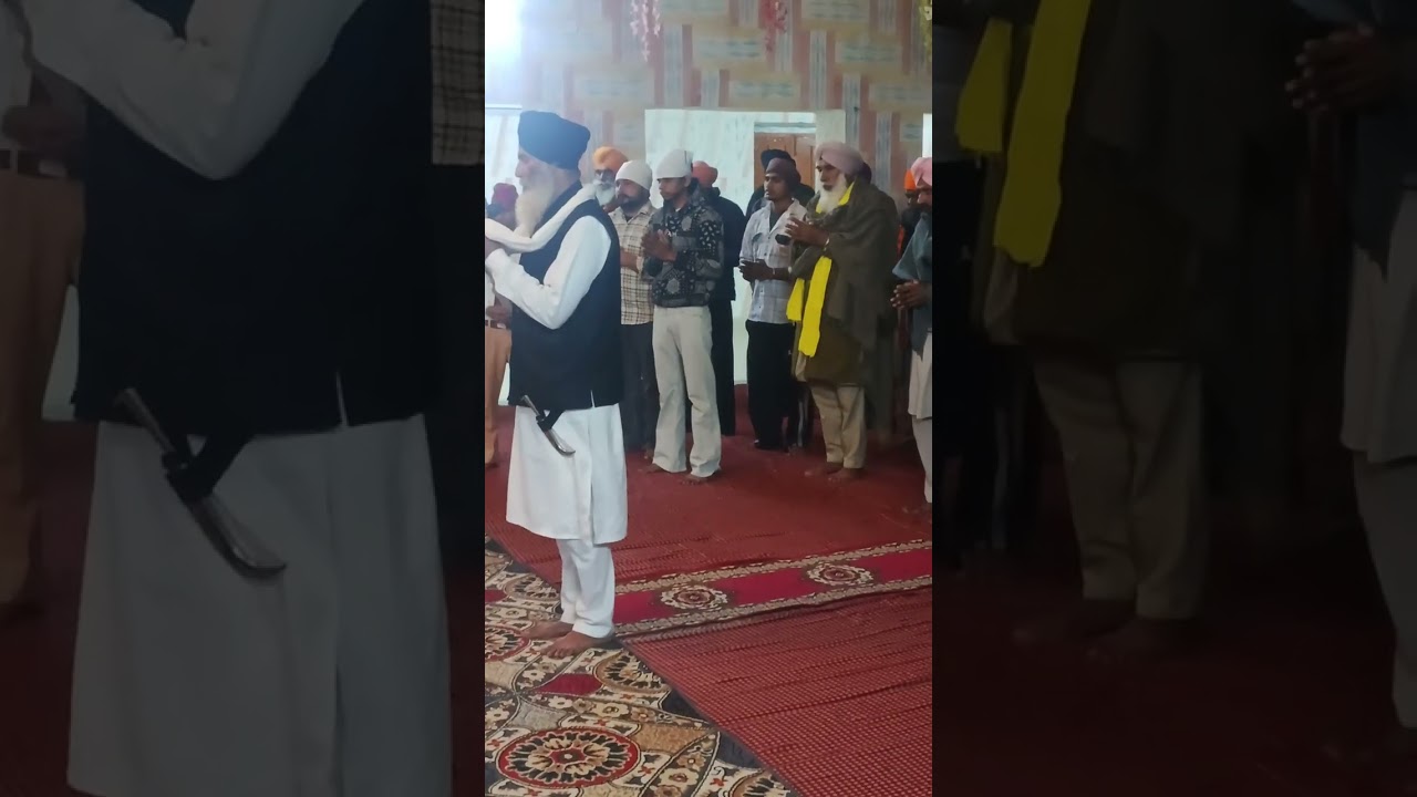 ਫੱਗਣ ਮਹੀਨੇ ਦੀ ਸੰਗਰਾਂਦ ਮਨਾਉਂਣ ਸਮੇ ਅਰਦਾਸ ਵਿੱਚ ਸ਼ਾਮਲ ਸੰਗਤਾਂ ਭਾਗੀਵਾਂਦਰ। ।