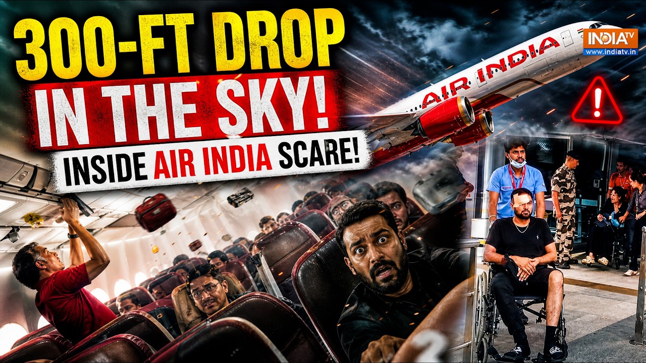 Inside Air India AI2379 Turbulence Scare: Why Did the Phuket-Delhi Flight Suddenly Drop 300 Feet?