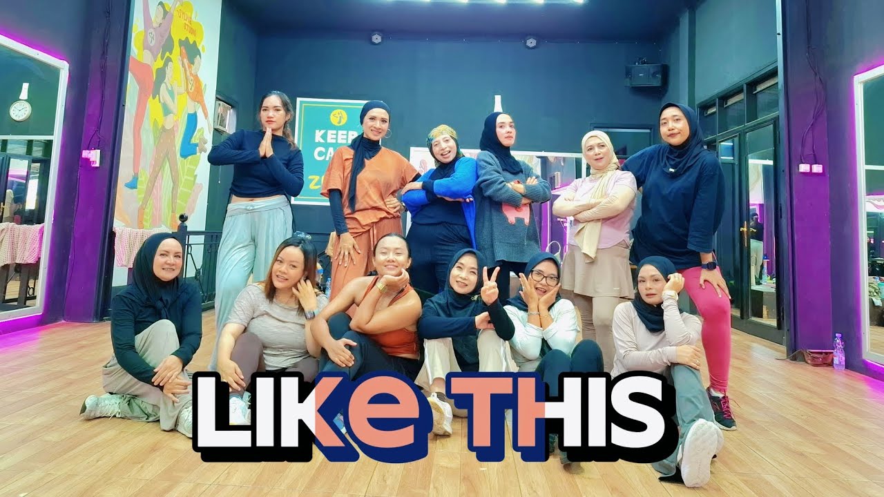 LIKE THIS - SALSATION®️ Choreography by SMT Eka Yahya || Instructor SI Roxmalia 