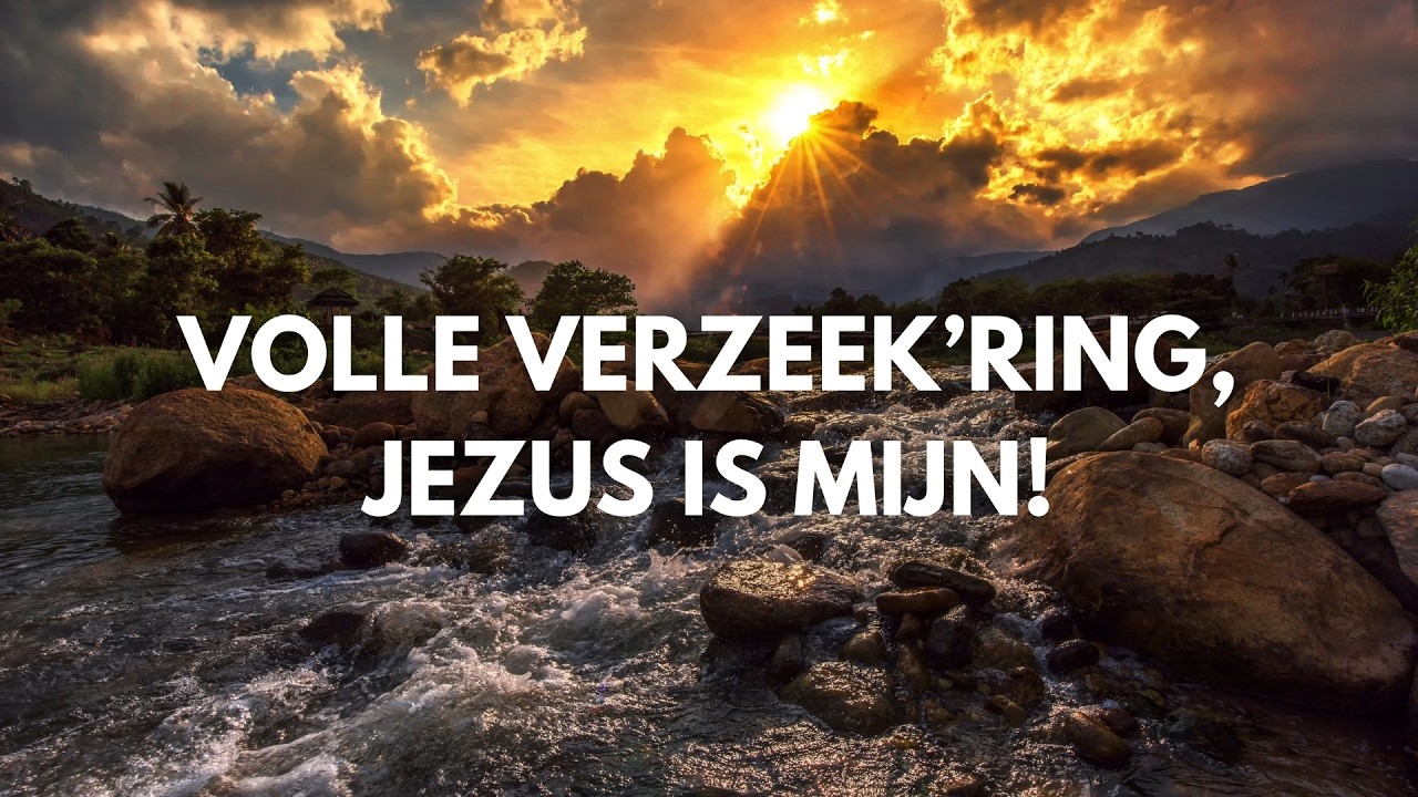 Volle verzeek'ring, Jezus is mijn (live) || Opwekking 220 - Arnold van Laar (lyric video)