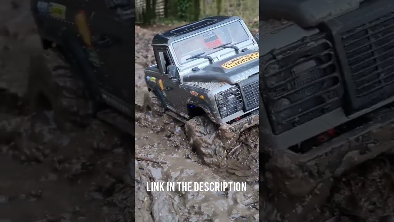 MN99s Mudding with DJ Crawler 74mm tyres - #RC #rccrawler #rcmudding