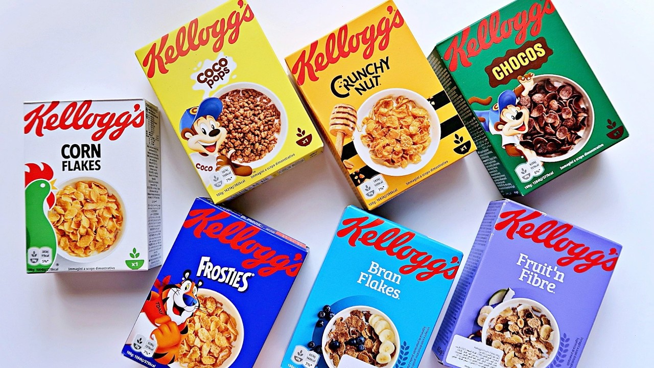 7 brands of KELLOGG'S Cereals