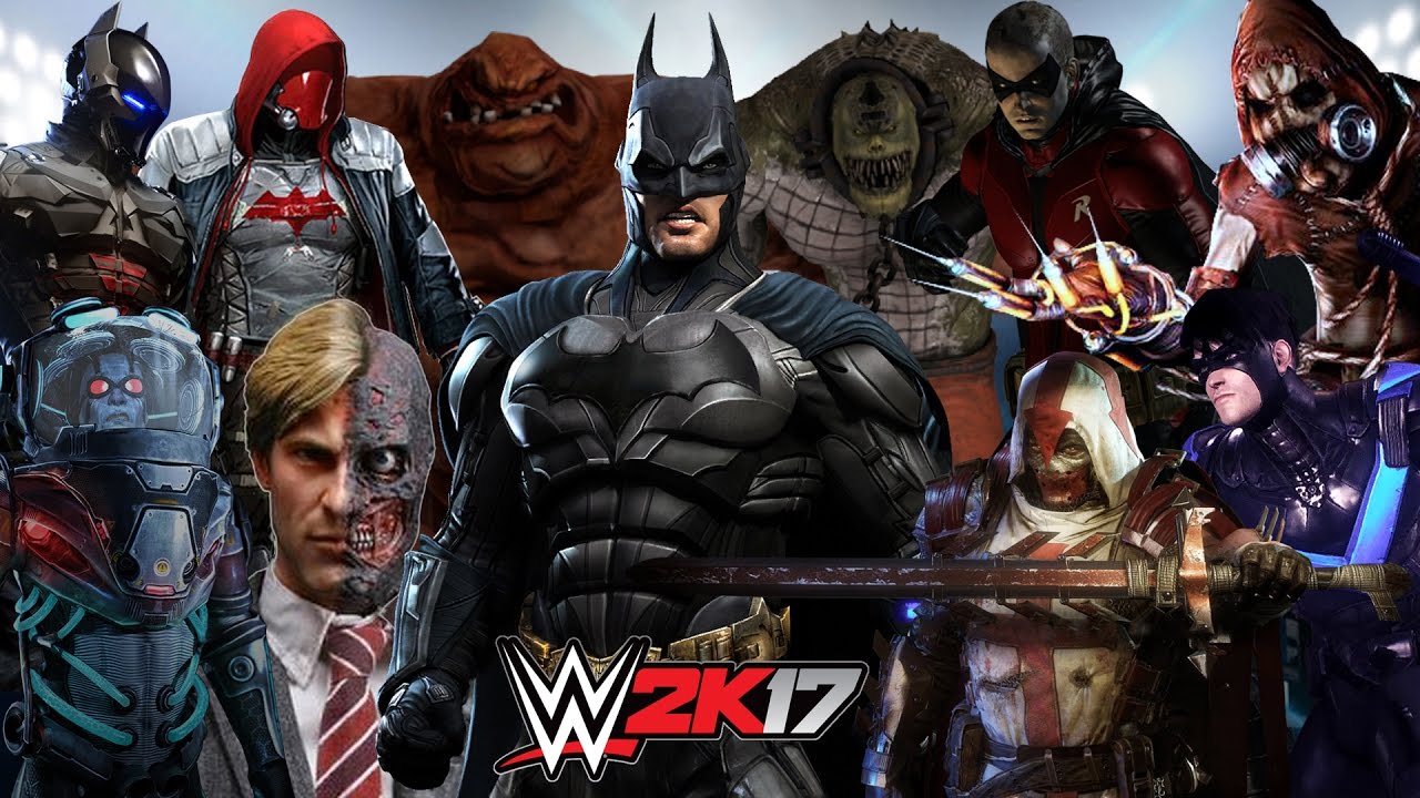 GOTHAM CITY ROYAL RUMBLE WWE 2K17