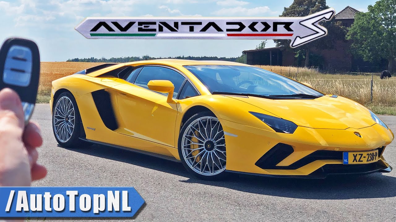 Lamborghini Aventador S V12 REVIEW *348KM/H* on AUTOBAHN [NO SPEED LIMIT] by AutoTopNL