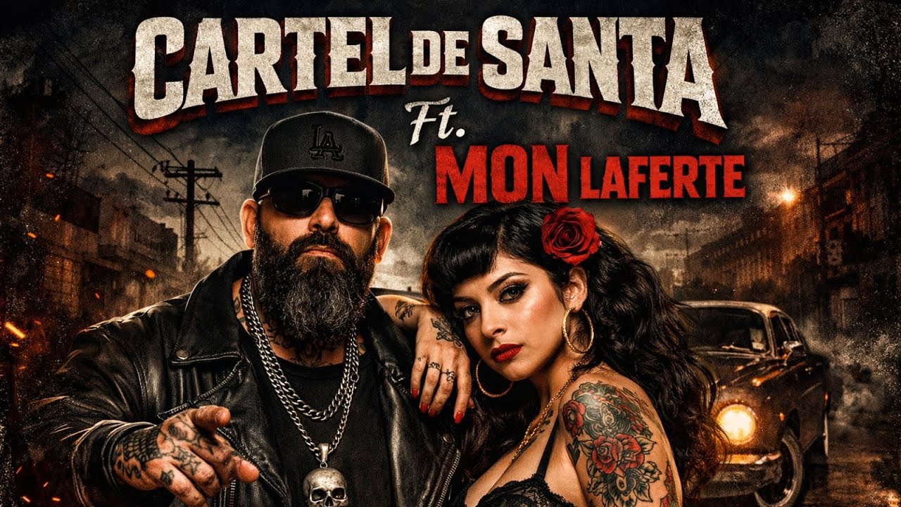 Cartel de Santa Ft Mon Laferte - Sombra El&eacute;ctrica | Underground Mix Soul Latin Trap Hip Hop 2026