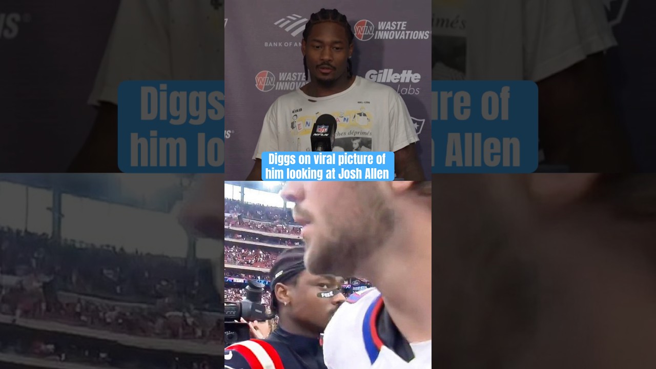 All love between Diggs and Josh Allen 🥲