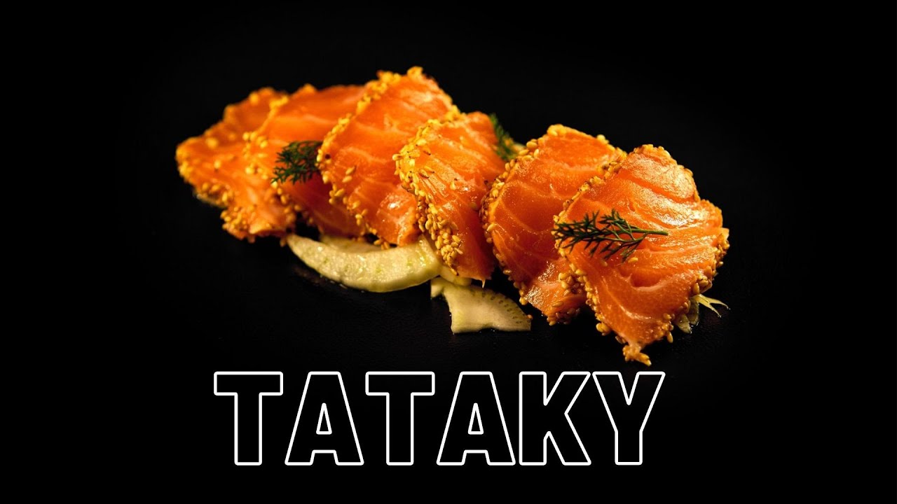 Tataki di Salmone [SALMONE IN CROSTA DI SESAMO] *piatto orientale*