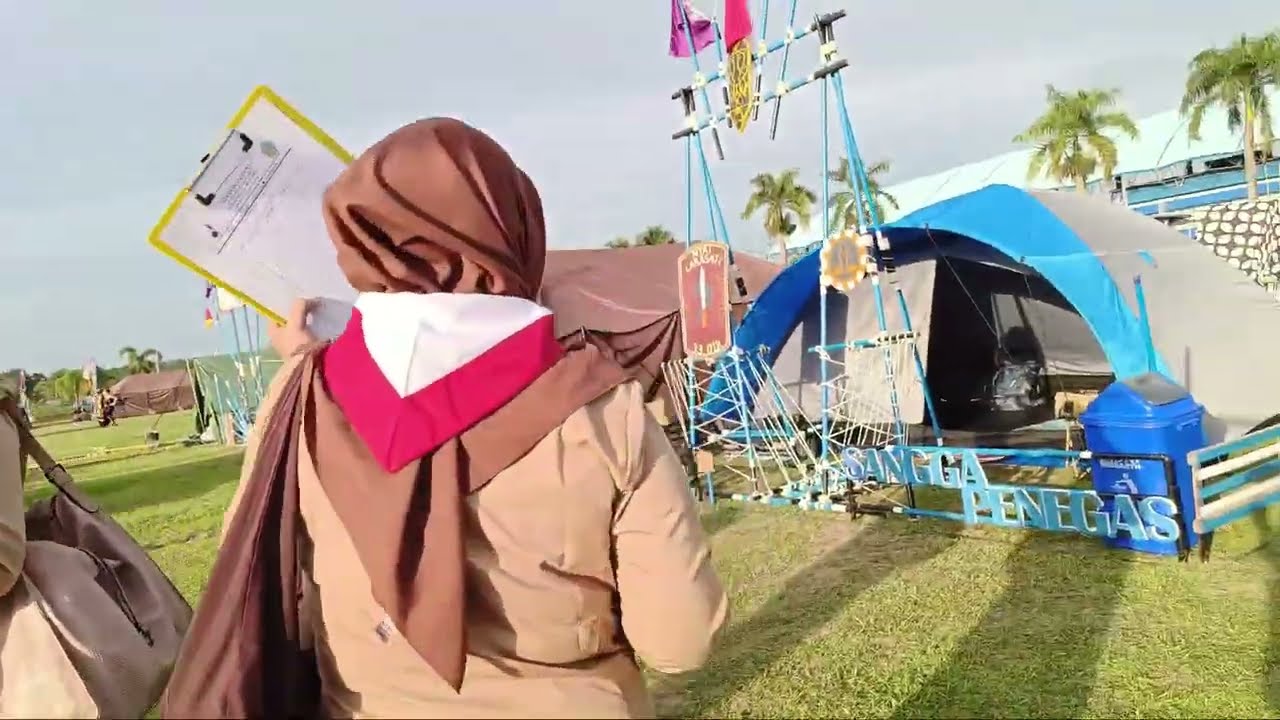 Pramuka jejak Sudirman 4 Gor Kudungga SMA/SMK se- Kutim