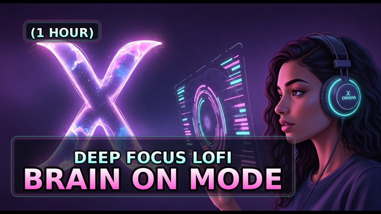 Deep Focus Lofi — Brain On Mode (1 Hour)