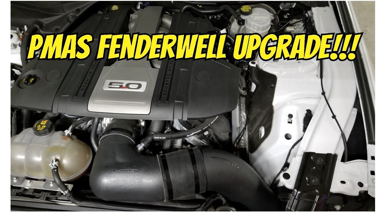PMAS fenderwell upgrade 2015+ S550 Mustang
