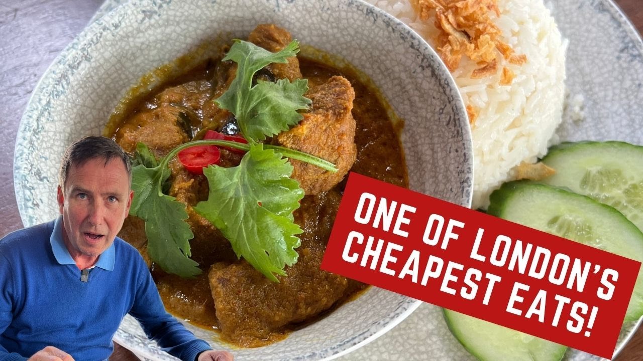 One of LONDON'S CHEAPEST EATS - MALAYSIAN FOOD!