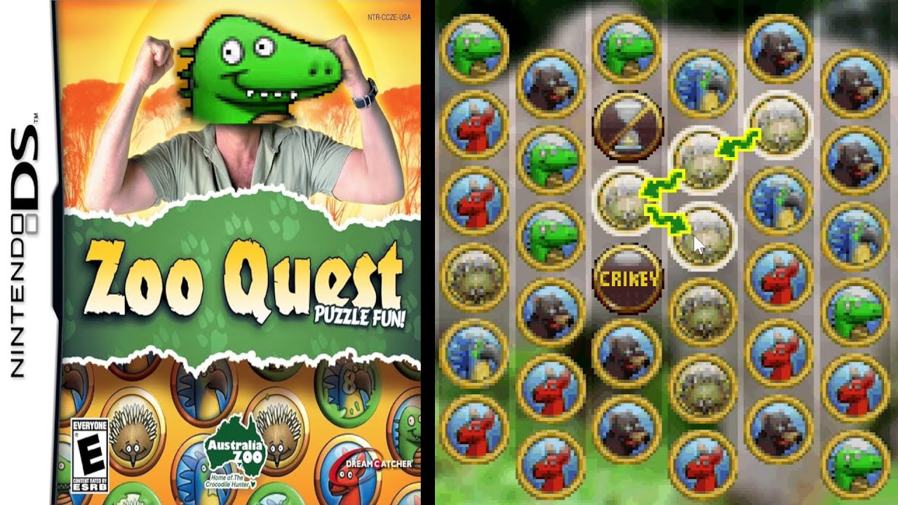 Zoo Quest: Puzzle Fun! ... (Nintendo DS) Gameplay Peek