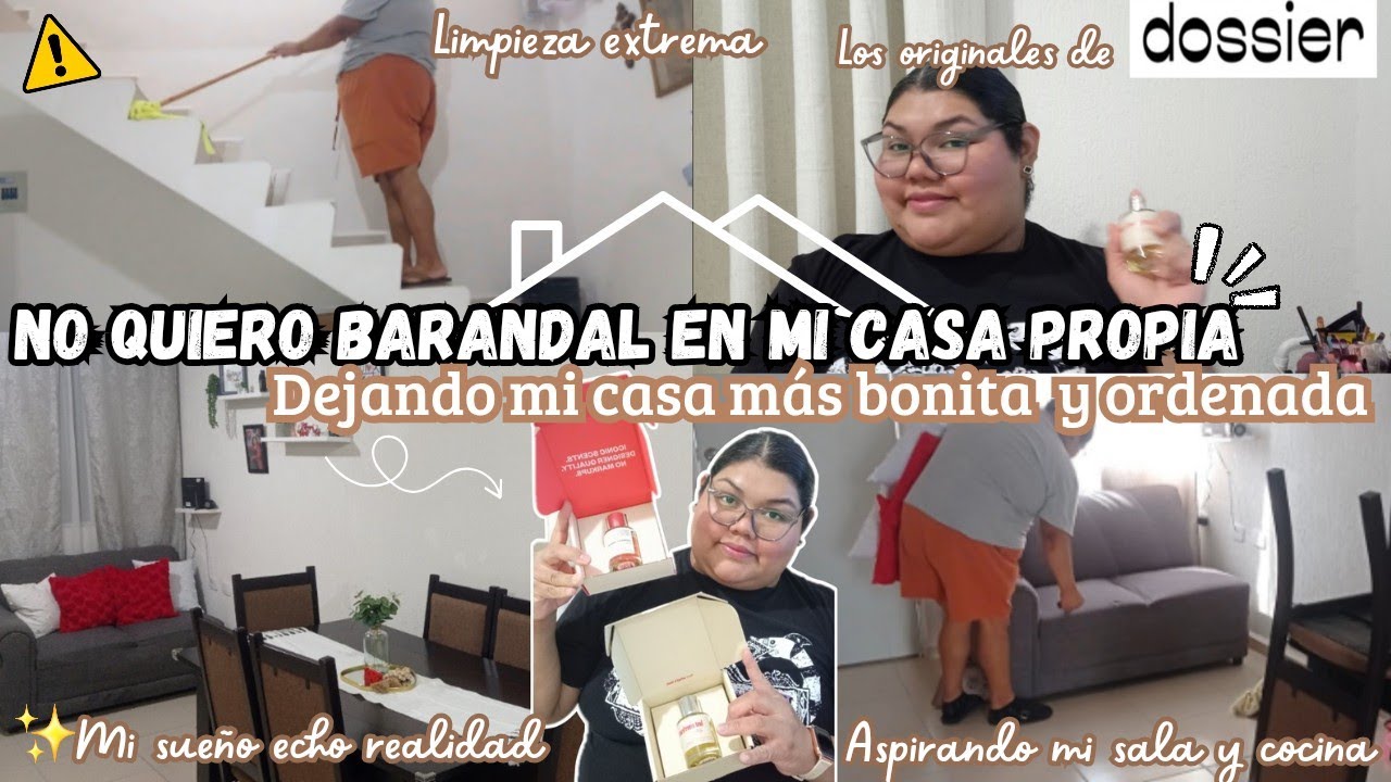 MI CASA NUEVA INFONAVIT🏡NO QUIERO BARANDAL EN LA CASA‼️ORIGINALES DE DOSSIER✨#viral #dossierperfume