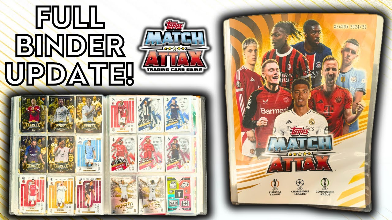 ПОЛНОЕ ОБНОВЛЕНИЕ КАРТОЧКИ! | TOPPS MATCH ATTAX 2024/25 | ВСЕ ОГРАНИЧЕННЫЕ ИЗДАНИЯ, КАРТЫ ULTIMAT...