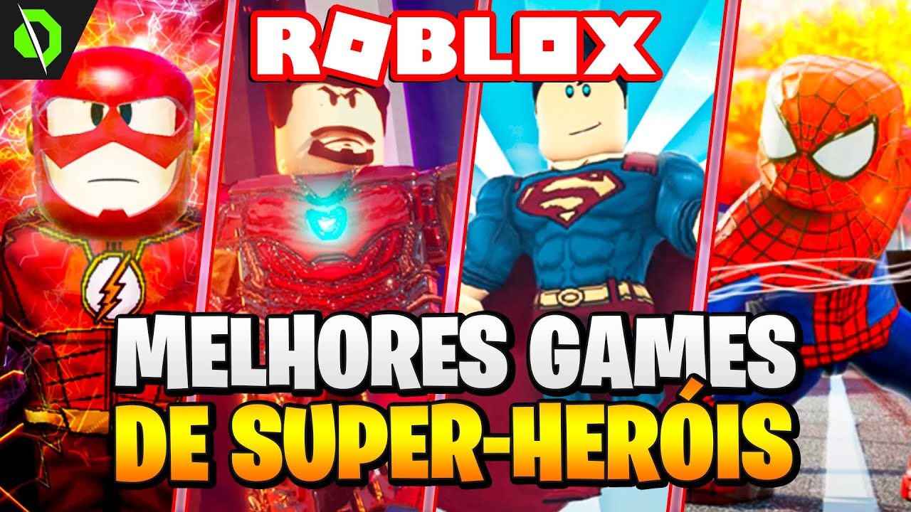 TOP 10 MELHORES JOGOS de SUPER HERÓI no ROBLOX em 2022! (ÉPICOS)