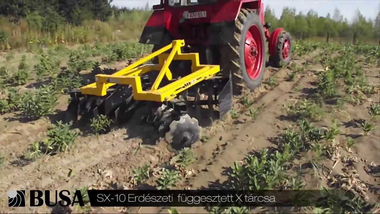 SX-10 F&uuml;ggesztett erd&eacute;szeti X t&aacute;rcsa + Belarus