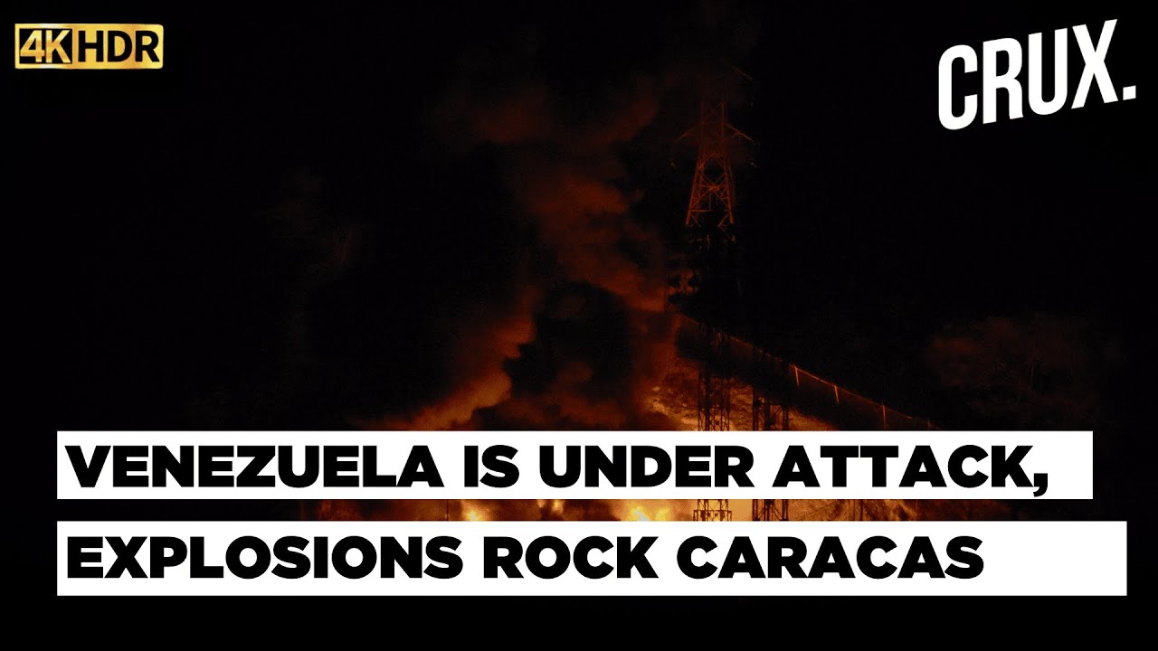 'Loud Explosions, Low Flying Aircraft...' Venezuela's Caracas Bombed By US Military On Trump's Order