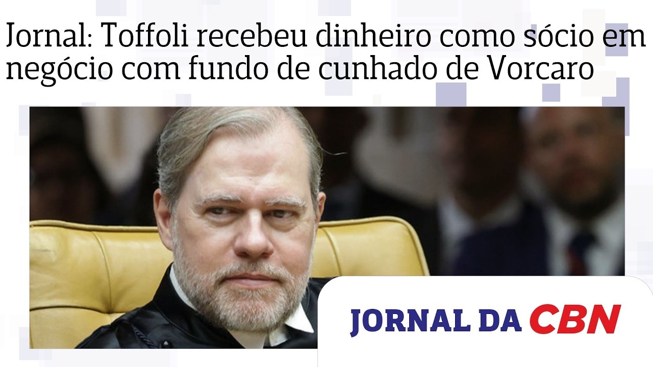 Toffoli recebeu dinheiro como sócio anônimo em negócio com fundo de cunhado de Vorcaro, diz jornal