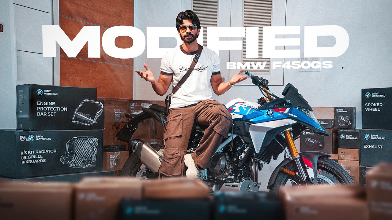 I SPENT ₹3 LAKH MODIFYING MY NEW BMW BIKE - VLOG 162