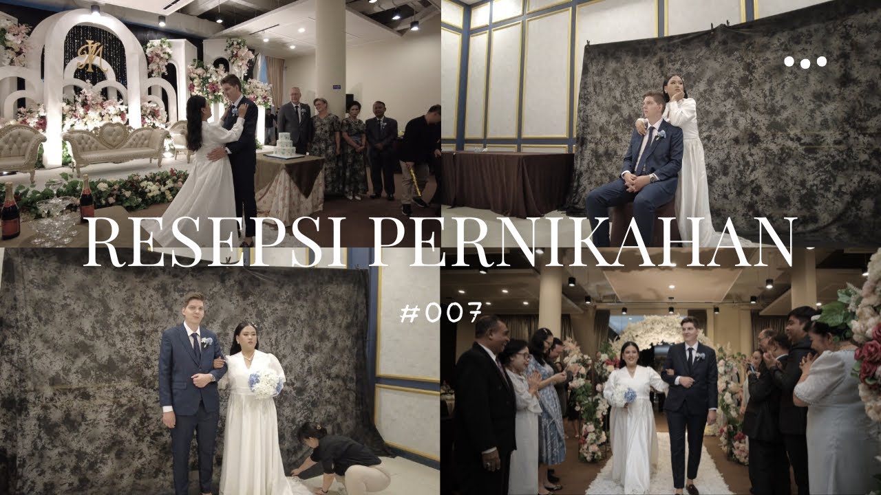 VLOG RESEPSI PERNIKAHAN KITA ❤️