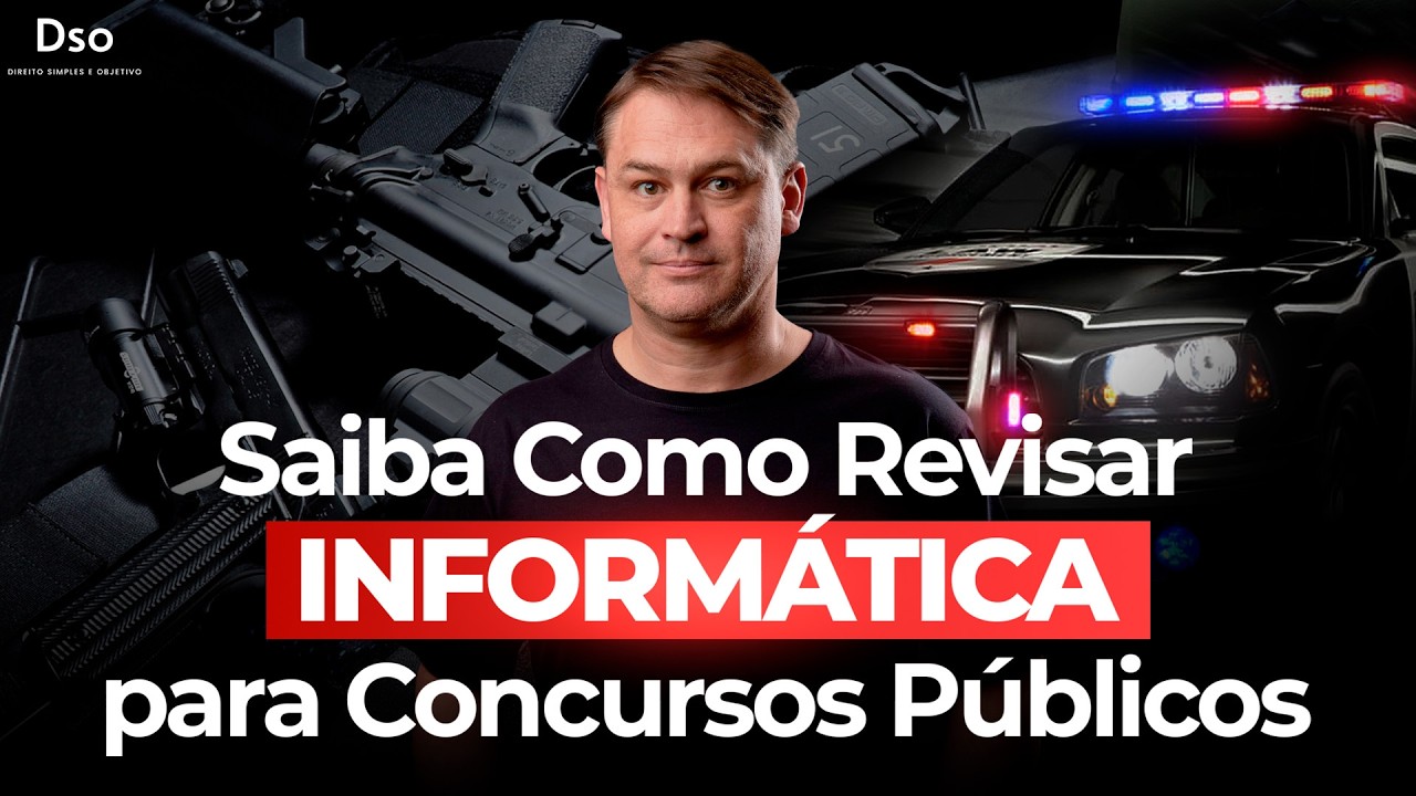 Saiba como REVISAR INFORMÁTICA para Concursos Públicos | com Prof. Ricardo Beck!
