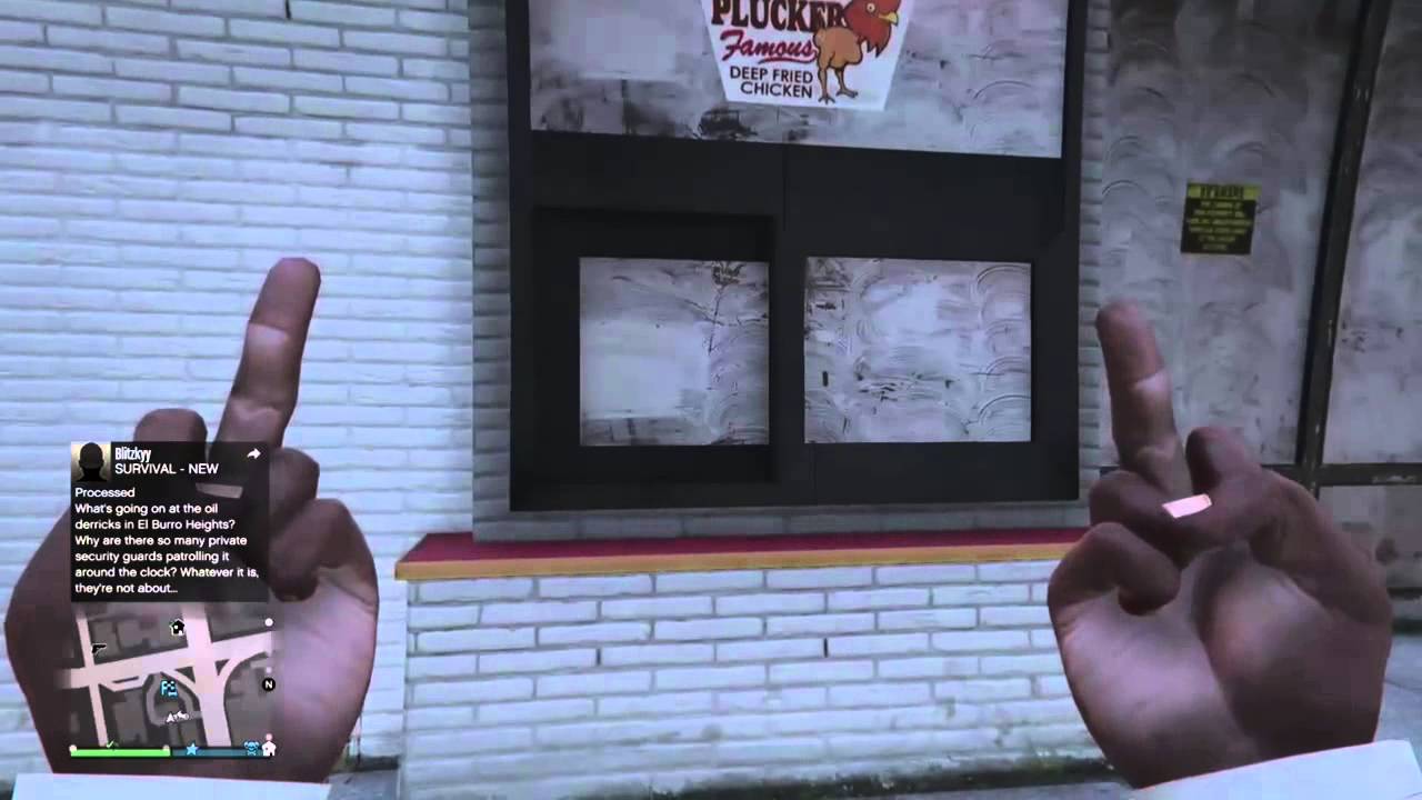 GTA V FUCK YOUR CHICKEN STRIPS