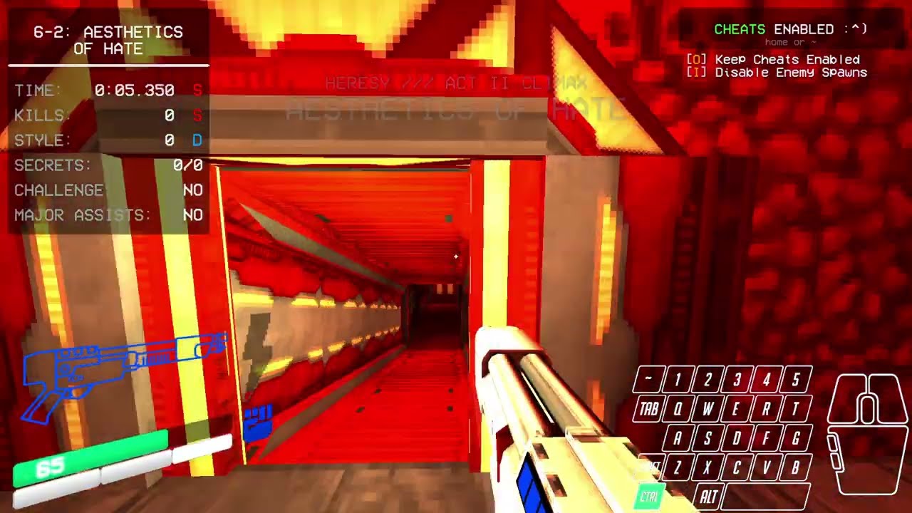 ULTRAKILL 6-2 nomo% Speedrun in 6.200s (pb)