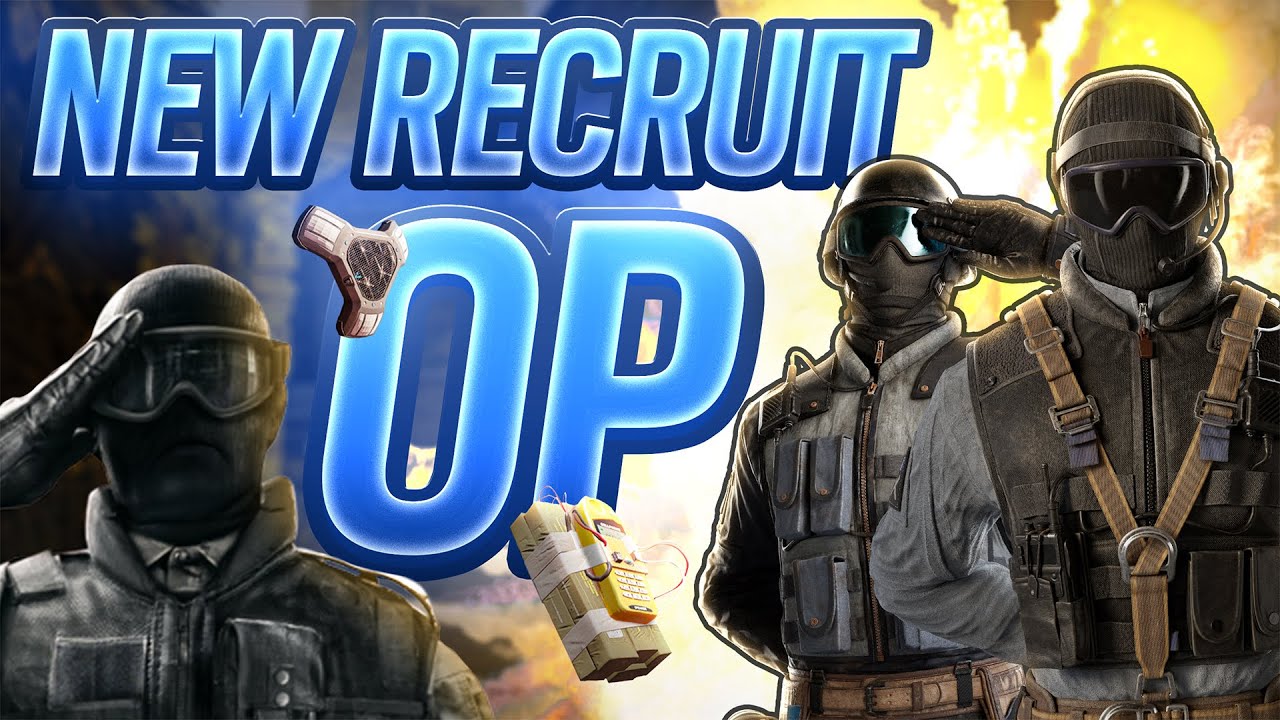 The New Recruit Is Kinda BROKEN - Rainbow Six Siege