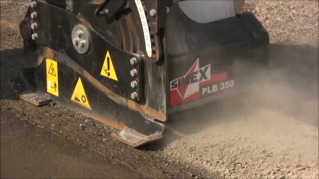 Frezarka do asfaltu SIMEX PLB 350 do koparko ladowarki