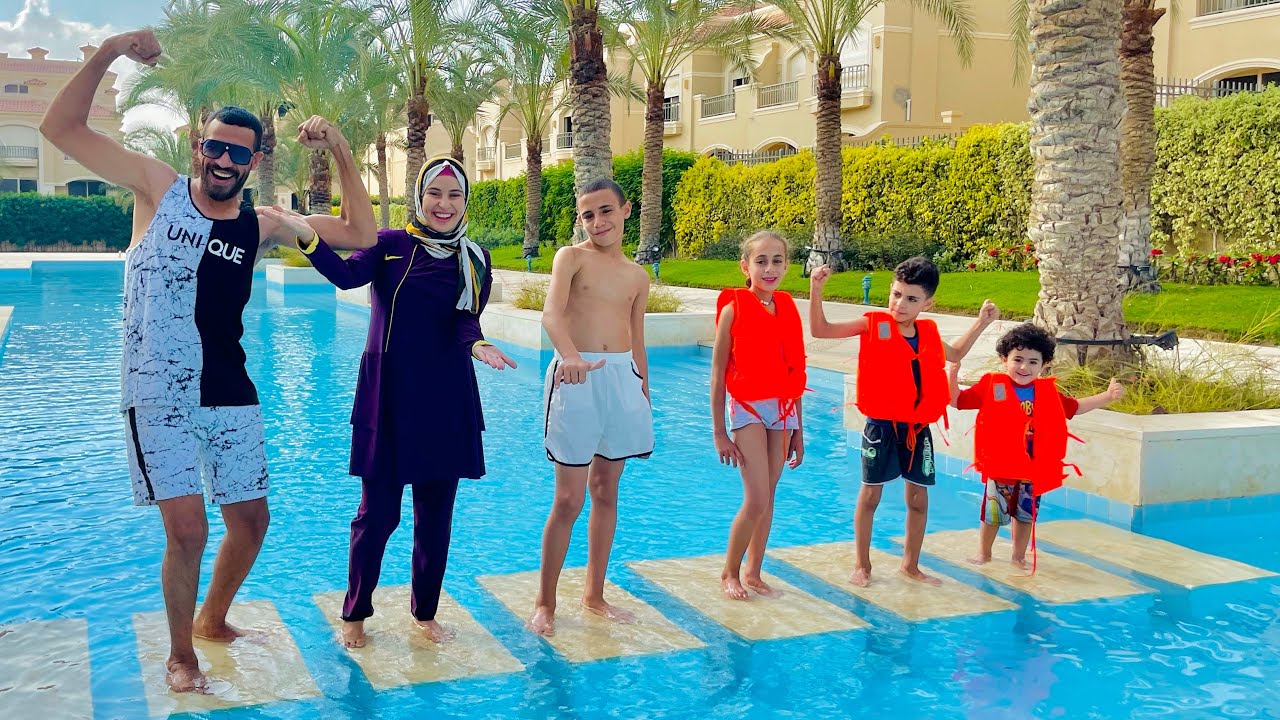 رحلة البحث عن الكنز 💰 في حمام السباحة 🌊 الجائزة 5.000$ 🤑