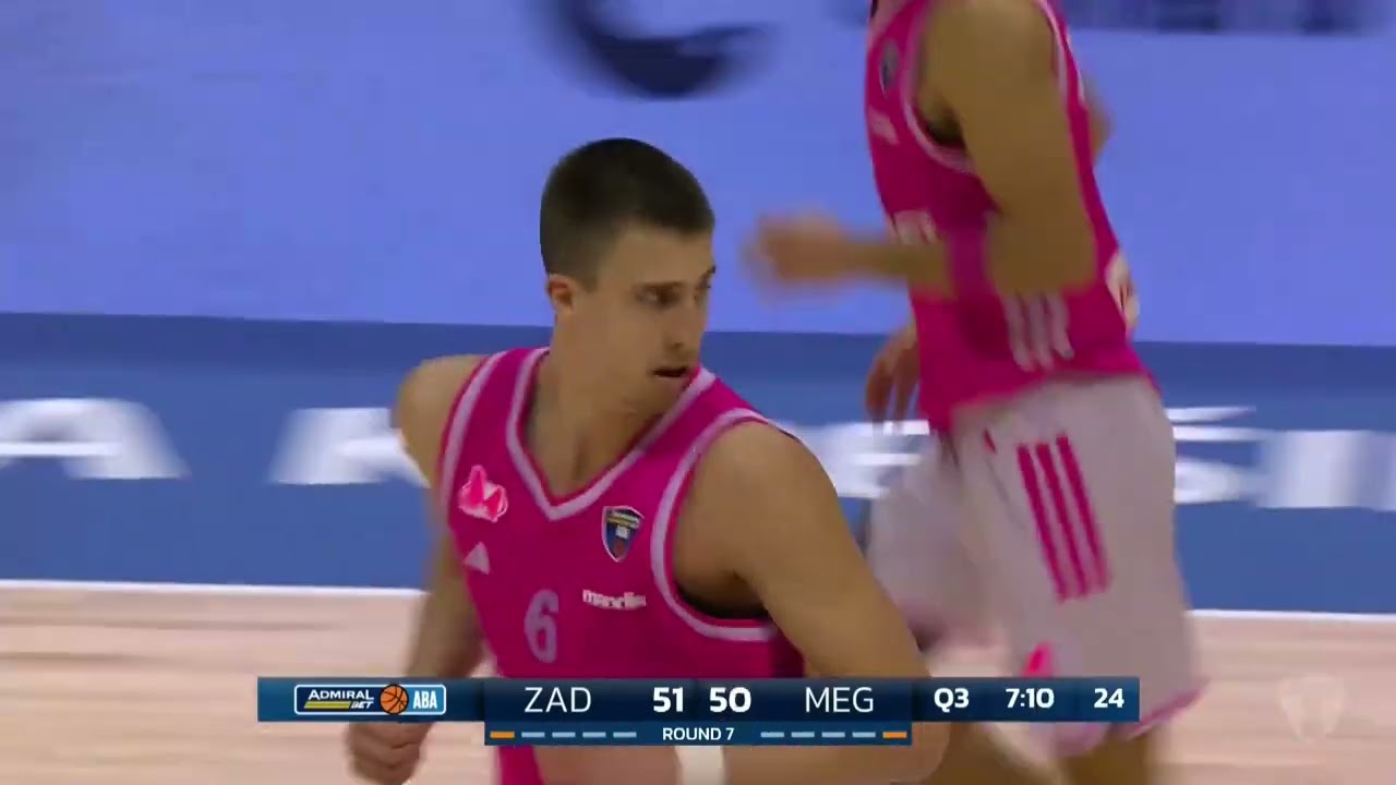 AdmiralBet ABA League 2025/26, extended HL, Round 7: Zadar – Mega Superbet (17.11.2025)