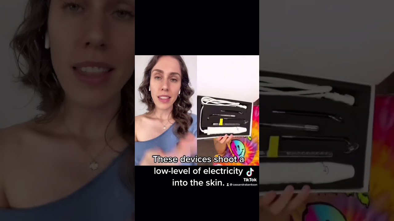 High Frequency Skincare Devices | Skincare #Shorts