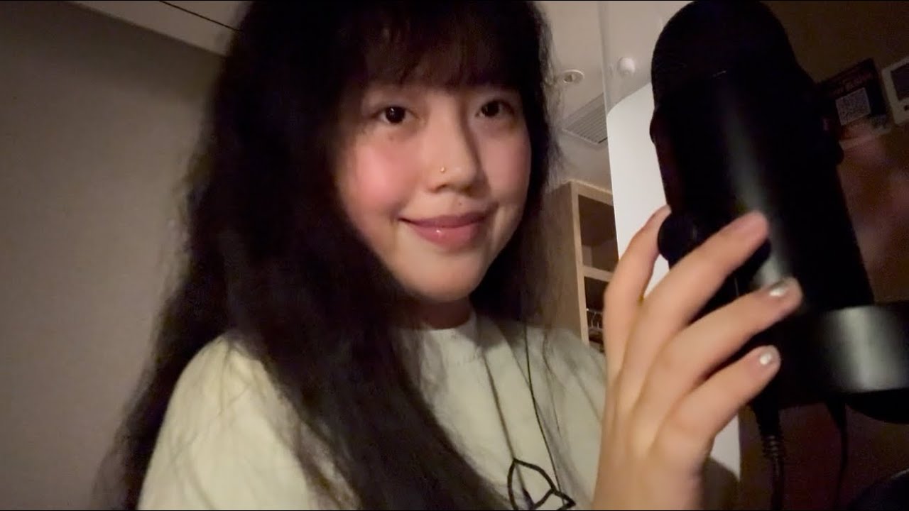 ASMR | Chit Chat b4 sleep 😴 💤 hand sounds & mouth sounds & rambling 