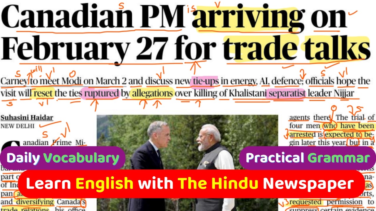 Learn English with The Hindu | The Hindu Newspaper English Learning | English Reading Practice