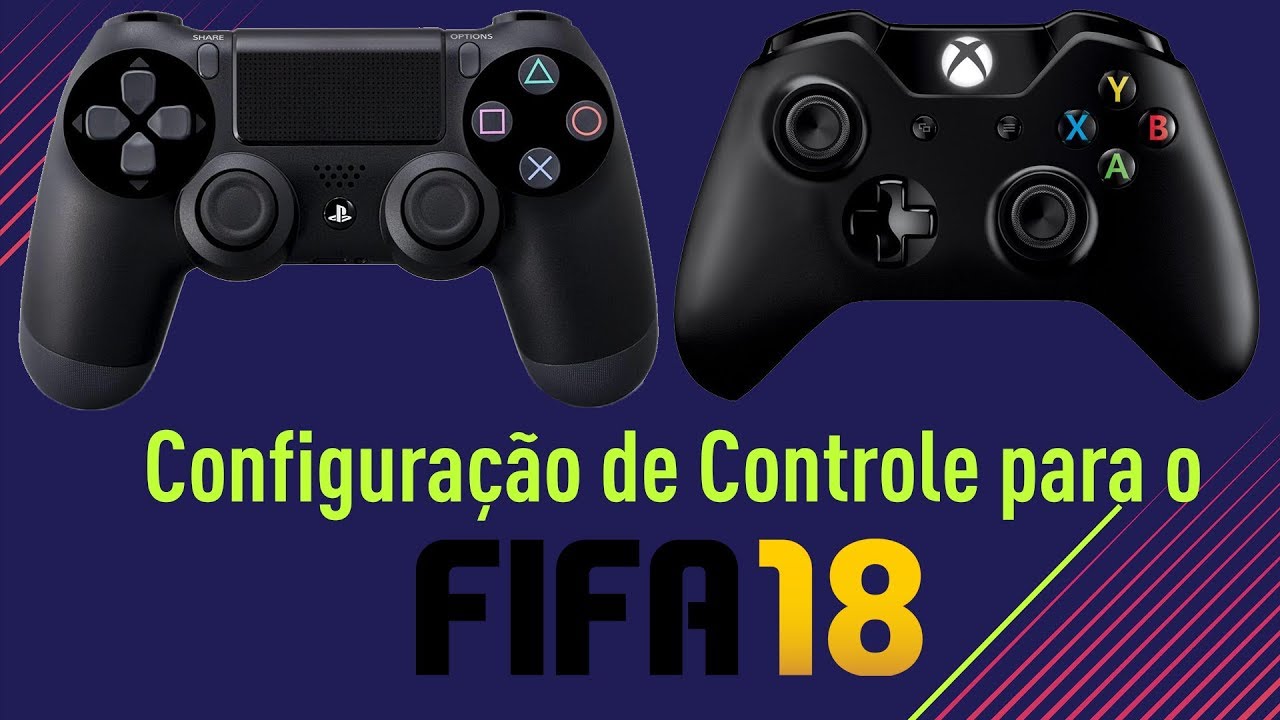 Configuração de Joystick para o FIFA 18 (Incluindo o analógico direito 100% funcional)