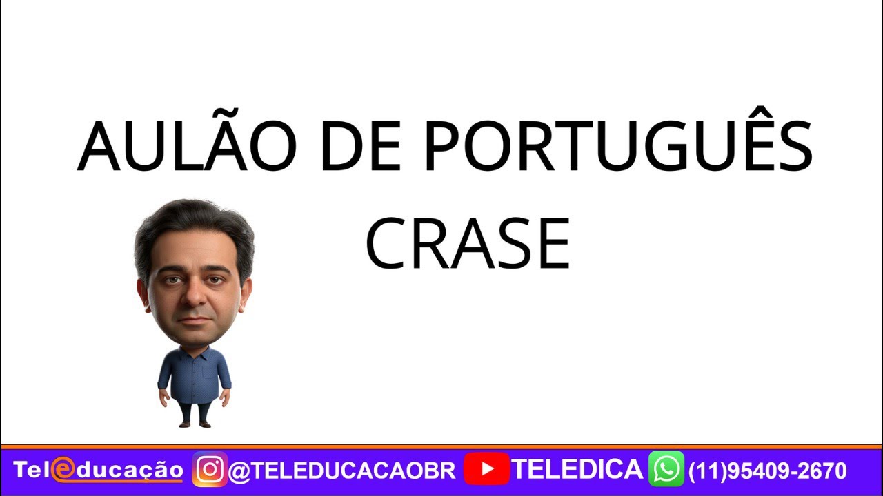 AULÃO GRATUITO DE PORTUGUÊS!